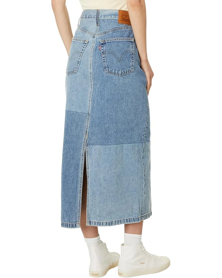 Levi's® Premium Button Midi Skirt Patch | Skirts - Image 2