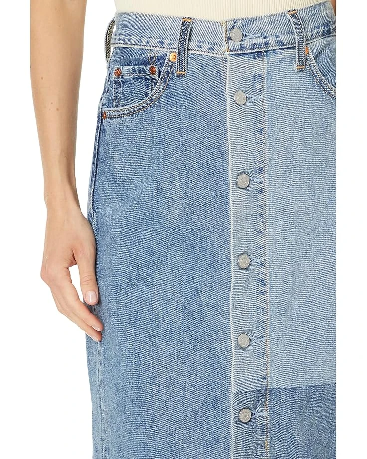 Levi's® Premium Button Midi Skirt Patch | Skirts - Image 3